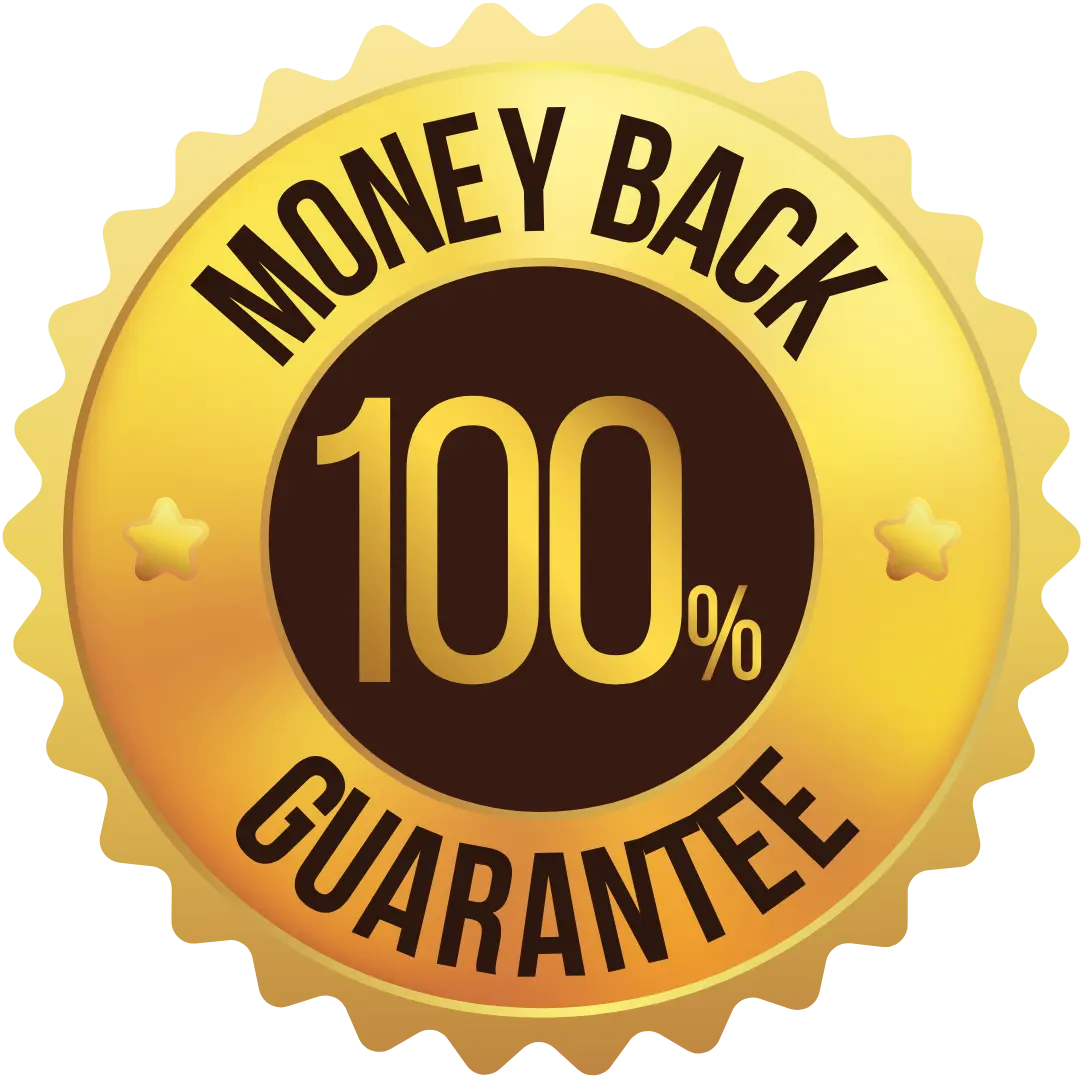 Memopezil guarantee badge